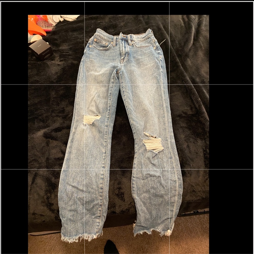 MADEWELL Perfect vintage Jean cropped